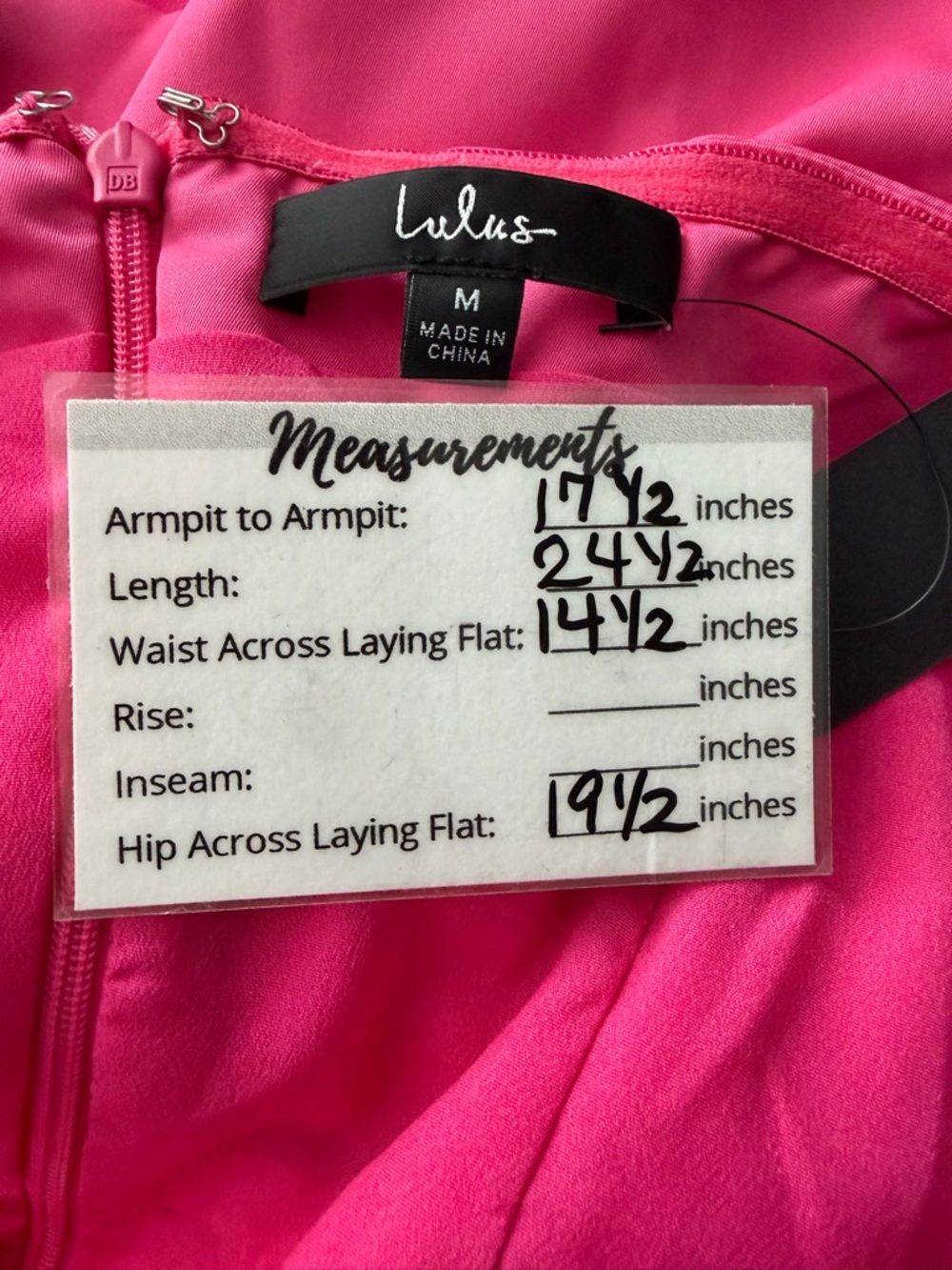 Lulus NWT “Totally Haute” Hot Pink Satin Pleated Off-The-Shoulder Mini Dress Med - Picture 10 of 16